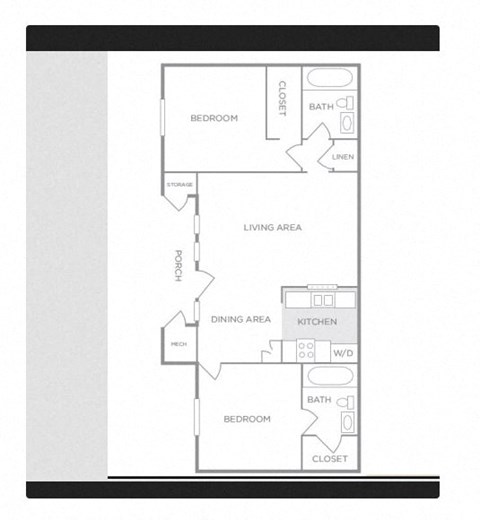 a floor plan of a home